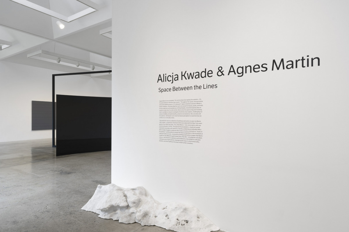 Alicja Kwade & Agnes Martin - Space Between the Lines